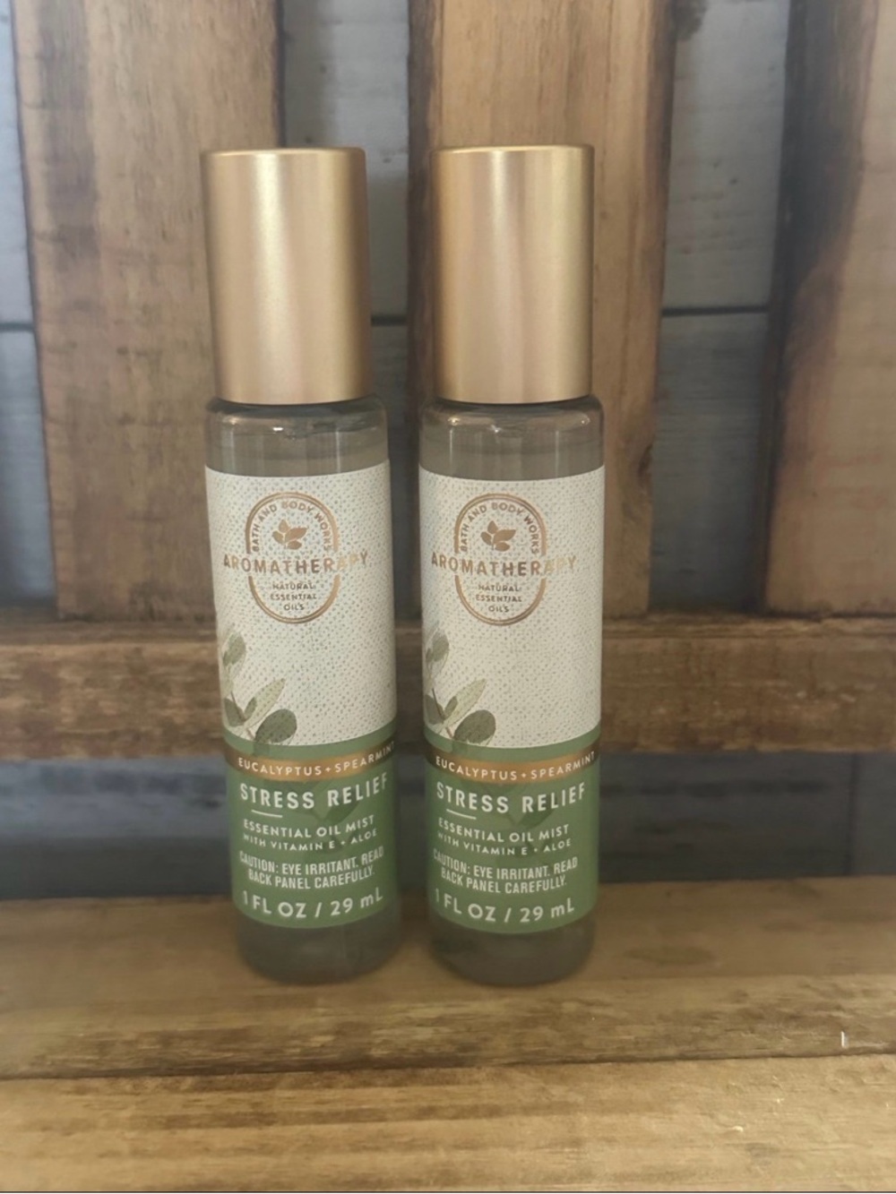 Bath & Body Works Aromatherapy Stress Relief Eucalyptus Spearmint Essential Oil